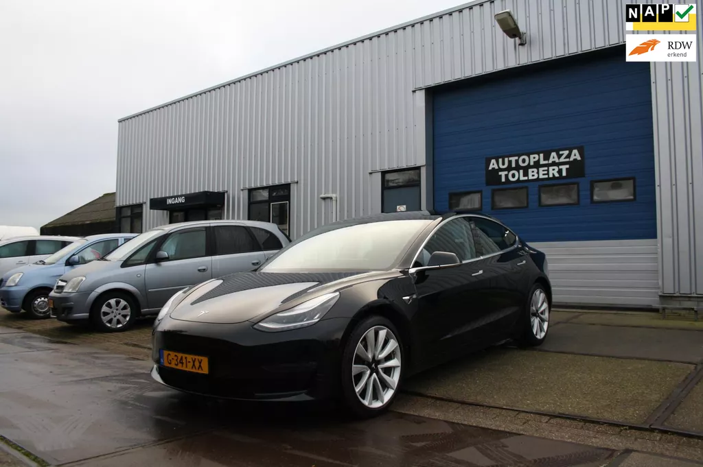 Tesla Model 3 Long Range AWD 75 kWh INCL. BTW BJ'19 TREKHAAK