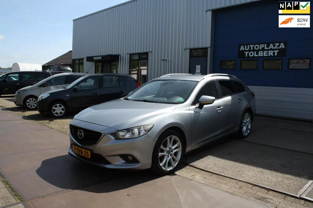 Mazda 6 Sportbreak 2.2D Skylease BJ'15 LEDER NAVI TREKHAAK